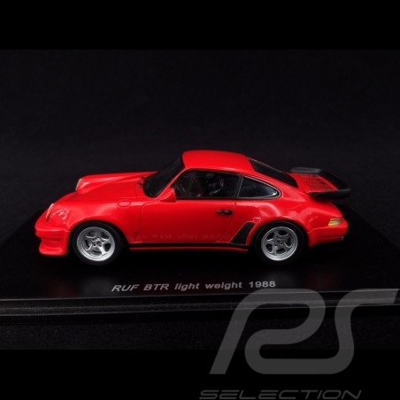 Porsche 911 RUF BTR light weight 1988 rot 1/43 Spark S0726