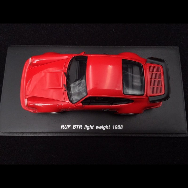 Porsche 911 RUF BTR light weight 1988 red 1/43 Spark S0726