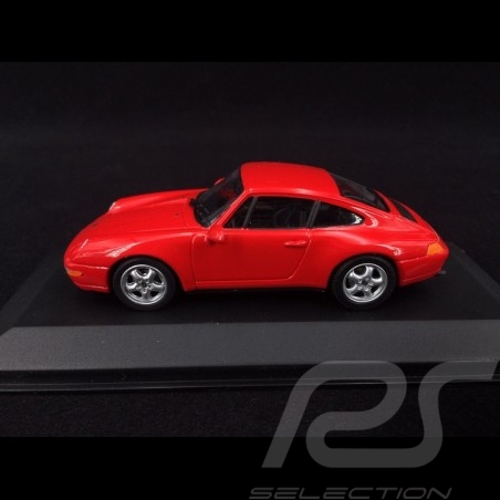 Porsche 911 type 993 1993 rouge Indien 1/43 Minichamps 430063007 guards red Indischrot