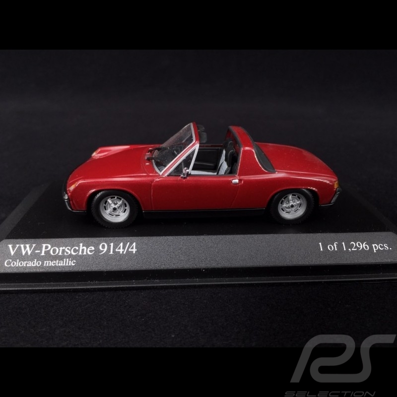Porsche 914 /4 1973 rouge Colorado 1/43 Minichamps 430065670
