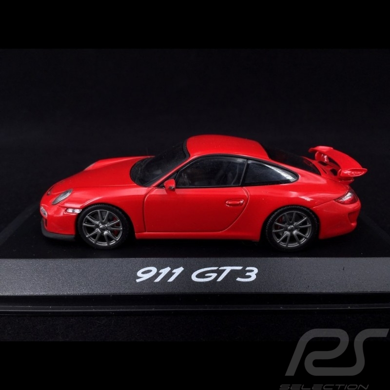 Porsche 911 Typ 997 GT3 3.8 2010 indischrot 1/43 Minichamps WAP02001619