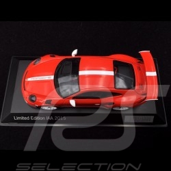 Porsche 911 type 991 GT3 RS IAA 2015 orange fusion 1/43 Spark WAX02020013 lava orange lavaorange