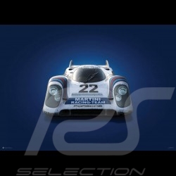 Porsche 804 Grosser Preis von Frankreich reproduction d'une affiche originale de Erich Strenger