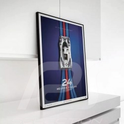 Porsche 804 Grosser Preis von Frankreich reproduction d'une affiche originale de Erich Strenger