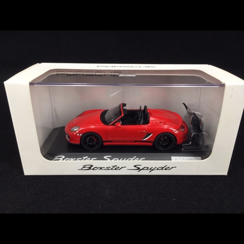 Porsche 987 Boxster Spyder 2005 Guards red 1/43 Minichamps PD04311007