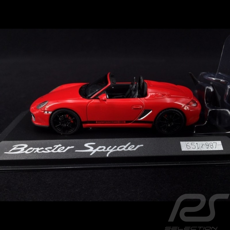 Porsche 987 Boxster Spyder 2005 rouge Indien 1/43 Minichamps PD04311007 guards red Indischrot