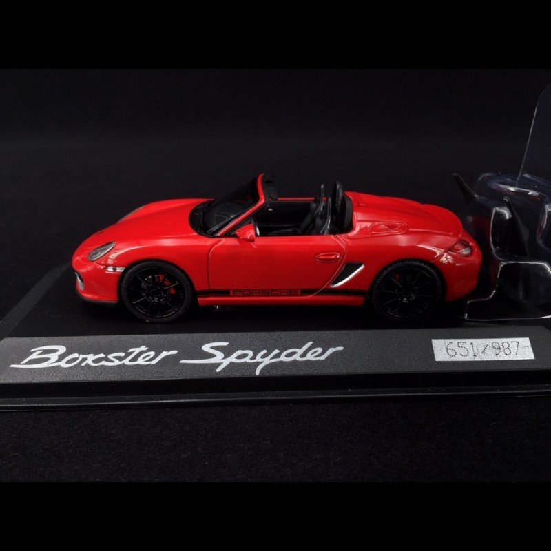 Porsche 987 Boxster Spyder 2005 Guards red 1/43 Minichamps PD04311007