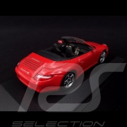 Porsche 997 Carrera 4S Cabriolet  2005 rot 1/43 Minichamps WAP02015316
