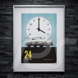 Porsche 804 Grosser Preis von Frankreich reproduction d'une affiche originale de Erich Strenger