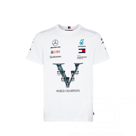 Mercedes T-shirt AMG Motorsport World Champions Weiß Mercedes-Benz B67996595 - Herren