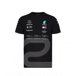 T-shirt Mercedes AMG Motorsport World Champions 2019 Noir Mercedes-Benz B67997553 - homme