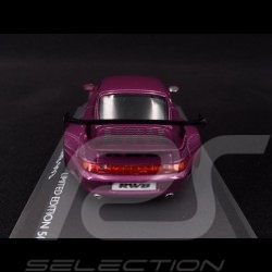 Porsche 911 type 993 RWB Rauh-Welt purple 1/43 Schuco 450911600