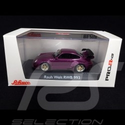 Porsche 911 type 993 RWB Rauh-Welt purple 1/43 Schuco 450911600