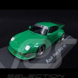 Porsche 911 typ 993 RWB Rauh-Welt grün 1/43 Schuco 450911700
