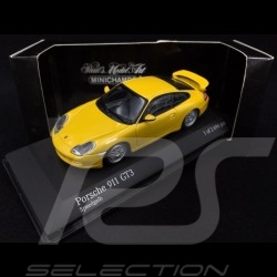 Porsche 911 GT3 type 996 1999 jaune vitesse 1/43 Minichamps 430068001 speed yellow speedgelb