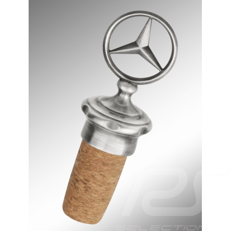 Bouchon à vin Mercedes Classic en liège Sculpture étoile Mercedes-Benz B66041534 cork wine stopper Weinverschluss