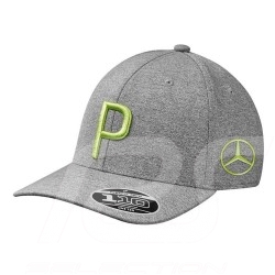 Casquette cap Kapp Hat de golf Mercedes Puma polyester Gris Mercedes-Benz B66450306