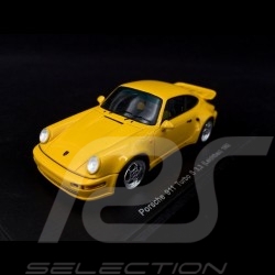 Porsche 911 typ 964 3.3 Turbo S 1992 Speed gelb 1/43 Minichamps MAP02001810