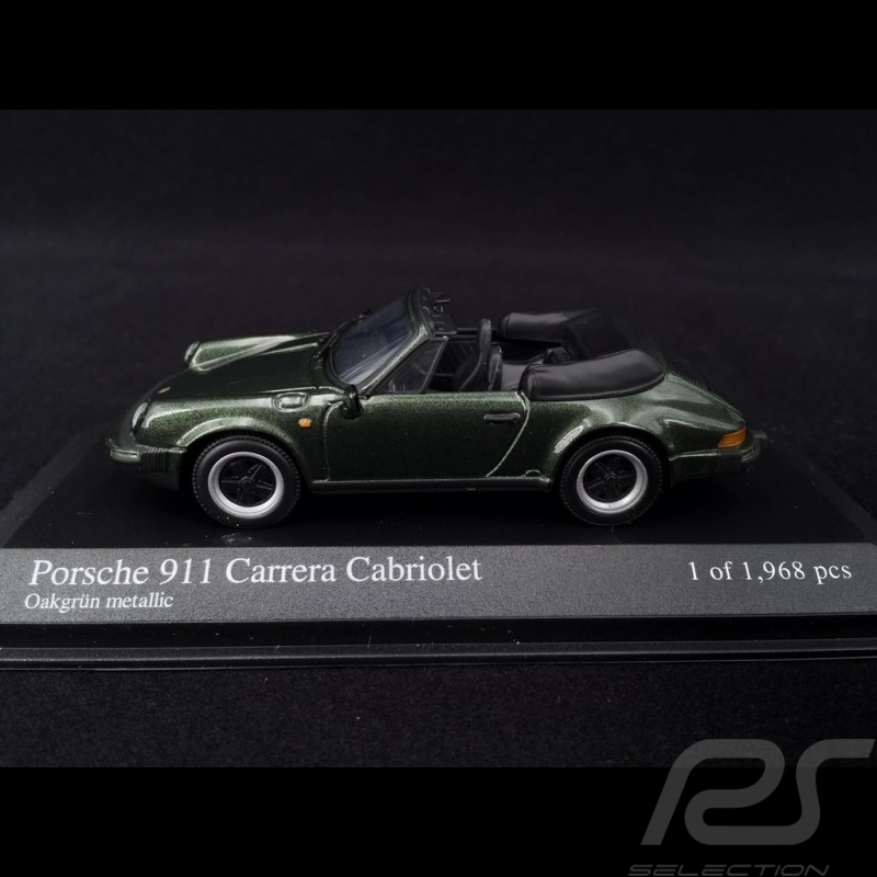 Porsche 911 3.0 SC cabriolet 1983 oak green oakgrün vert chêne 1/43 Minichamps 430062035