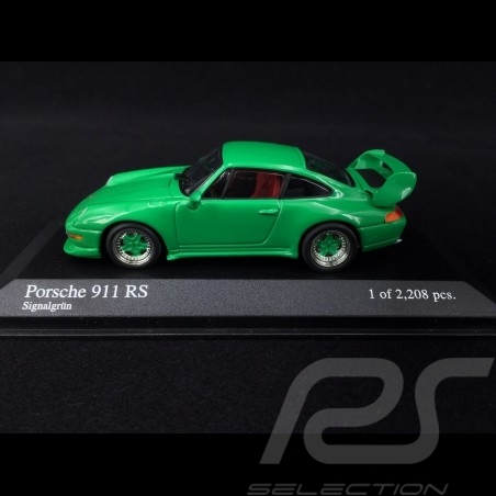 Porsche 911 RS typ 993 1995 Signalgrün 1/43 Minichamps 430065106