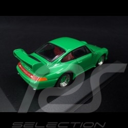 Porsche 911 RS type 993 1995 signal green 1/43 Minichamps 430065106