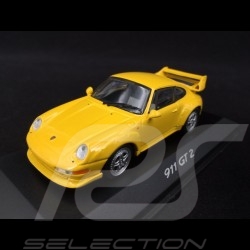 Porsche 911 GT2 Type 993 1995 Speed yellow 1/43 Minichamps WAP020017