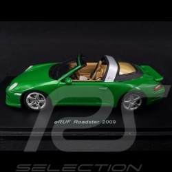 eRUF Greenster base Porsche 997 Roadster 2009 vert green Grün 1/43 Spark S0745