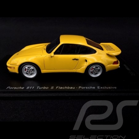 Porsche 911 type 964 Turbo S flatnose 1992 1/43 Spark CA04312007 jaune Vitesse Speed yellow Speedgelb