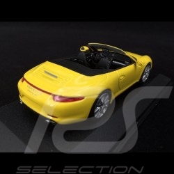 Porsche 911 type 991 Carrera 4S Cabriolet 2012 1/43 Minichamps WAP0201120C jaune racing yellow gelb 