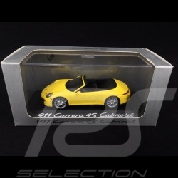Porsche 991 Carrera 4S  cabriolet 2012 jaune 