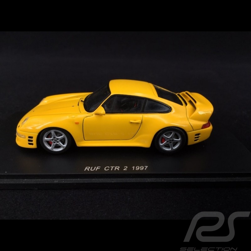 Porsche 911 typ 993 RUF CTR 2 1997 Speedgelb 1/43 Spark S0705