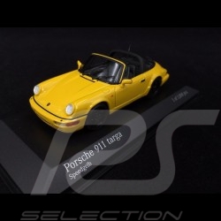 Porsche 911 Targa type 964 1991 jaune vitesse 1/43 Minichamps 400061367 speed yellow speedgelb