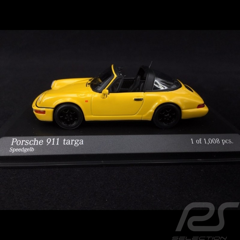 Porsche 911 Targa type 964 1991 speedgelb 1/43 Minichamps 400061367