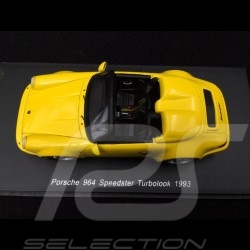 Porsche 911 type 964 Speedster Turbolook 1993 1/43 Spark S2094 jaune Vitesse Speed yellow Speedgelb