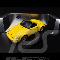 Porsche 911 type 964 Speedster Turbolook 1993 1/43 Spark S2094 jaune Vitesse Speed yellow Speedgelb