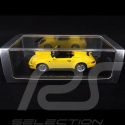 Porsche 911 type 964 Speedster Turbolook 1993 1/43 Spark S2094 jaune Vitesse Speed yellow Speedgelb