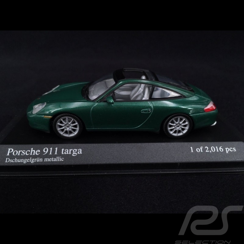 Porsche 911 Targa type 996 2001 Jungle green 1/43 Minichamps 400061062