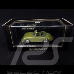 Porsche 356 A Cabriolet 1956 green reed 1/43 Minichamps 400064230