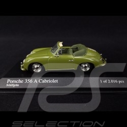 Porsche 356 A Cabriolet 1956 schilfgrün 1/43 Minichamps 400064230