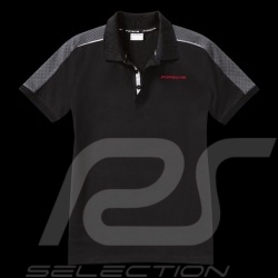 Polo Porsche Racing Collection schwarz grau rot WAP451 - Herren