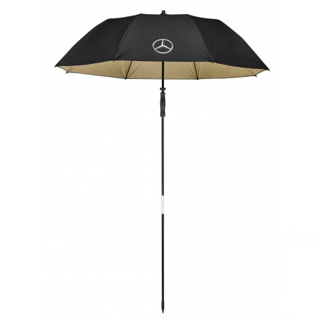 Parasol Mercedes grande taille Ouverture manuelle Polyester Noir Mercedes-Benz B66954748 beach umbrella strandschirm