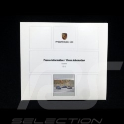 Dossier presse Press-kit Pressemappe Porsche Cayenne / Cayenne S / Cayenne Turbo Janvier 2007 en allemand