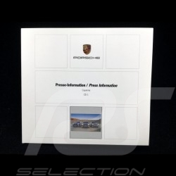 Dossier presse Press-kit Pressemappe Porsche Cayenne / Cayenne S / Cayenne Turbo Janvier 2007 en allemand