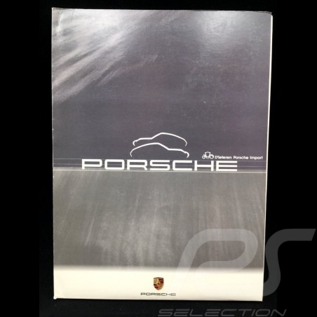 Pressemappe Porsche D'Ieteren Porsche Import 2000 Sprache Niederlandisch