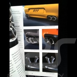Brochure Broschüre Porsche Tequipment 911 Accessoires pour les modèles 911 2012 ref WSL71401000930