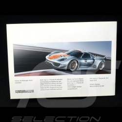 Porsche 997 Carrera grise 1/43 Minichamps WAP02011415