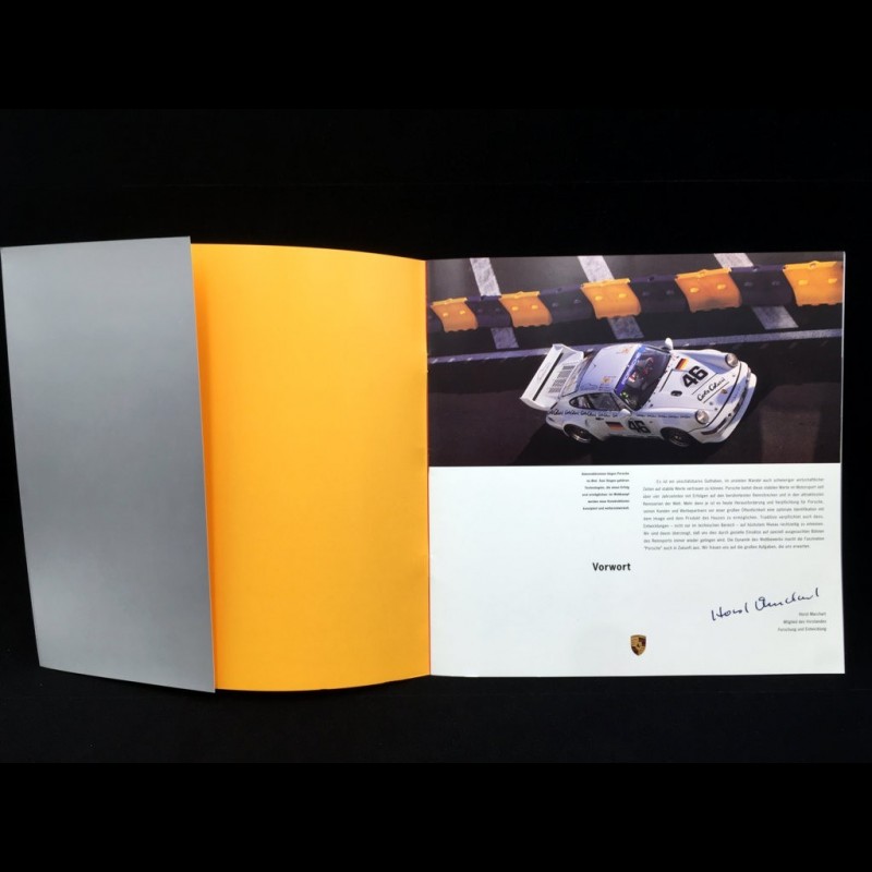 Brochure Porsche Motorsport 1993 in german