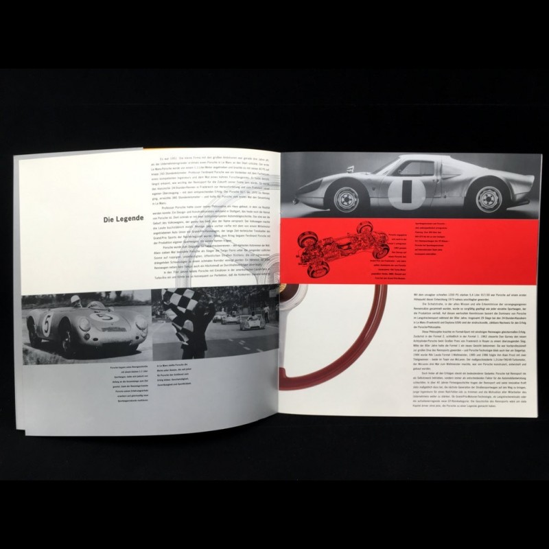 Brochure Porsche Motorsport 1993 in german
