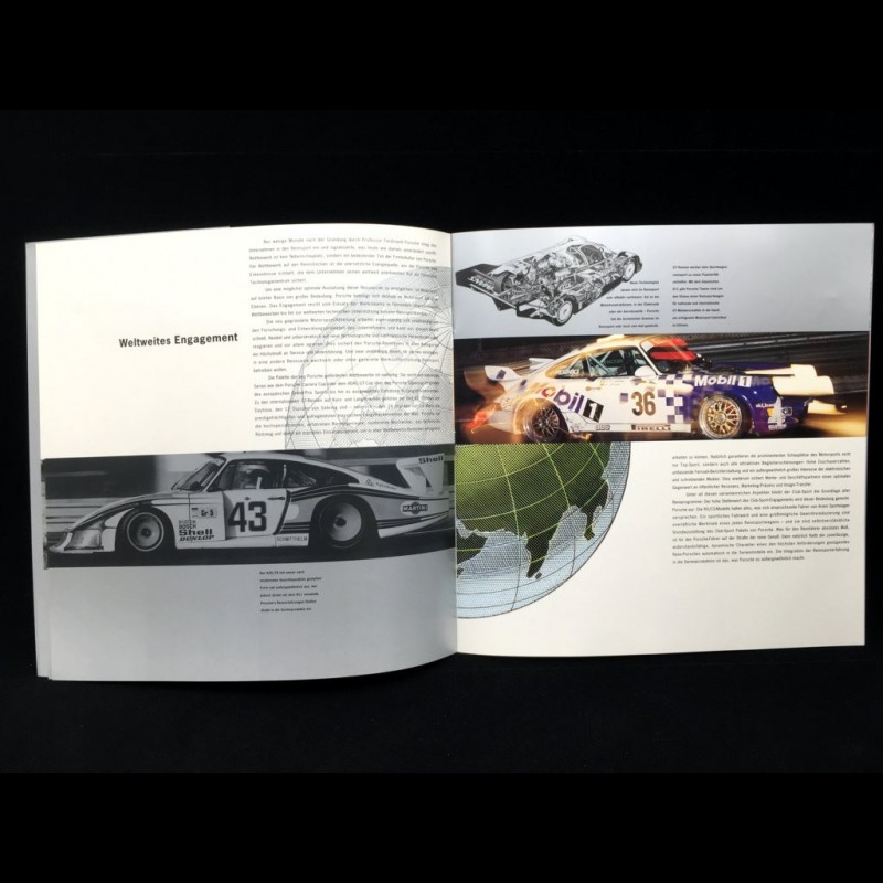 Brochure Porsche Motorsport 1993 in german