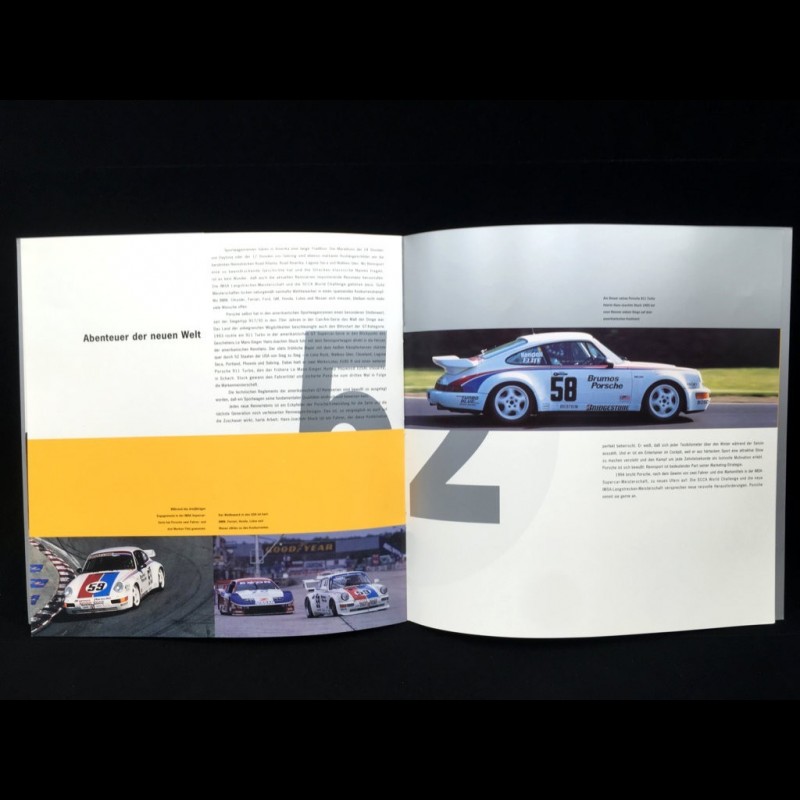 Brochure Porsche Motorsport 1993 in german